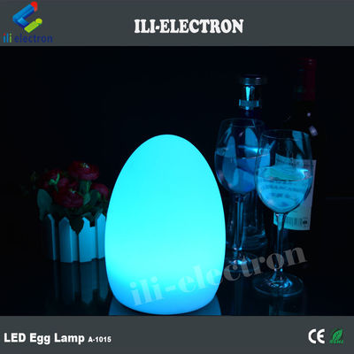 Lampada da tavolo a forma di uovo, luce notturna con telecomando.