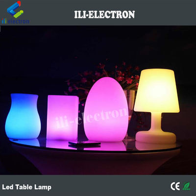 Lampada da tavolo a forma di uovo, luce notturna con telecomando.