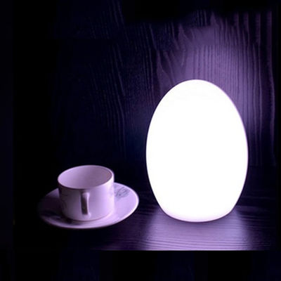 3500K Ricaricabile Uovo a forma di luci a LED Materiale di plastica per bambini regalo