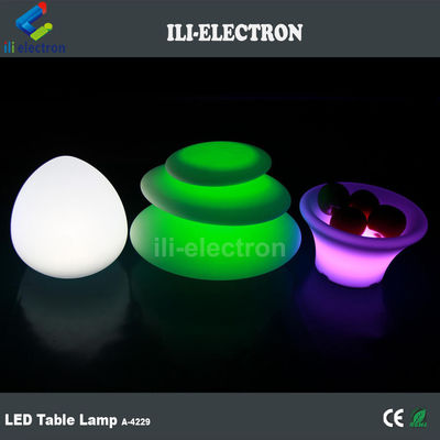Eleganti luci di piscina in plastica in PE ricaricabili per la decorazione esterna