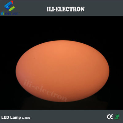 Lampade a sfera a led in plastica a forma di uovo