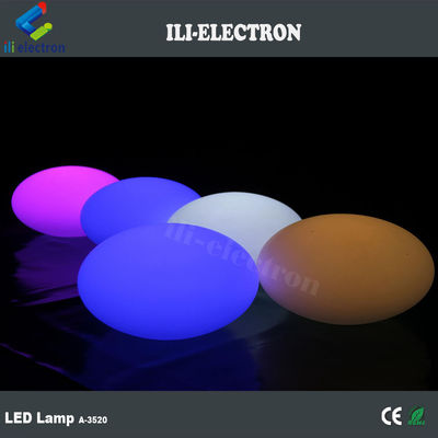 Lampade a sfera a led in plastica a forma di uovo