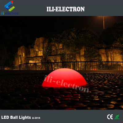 Luce a sfera a LED di plastica ricaricabile