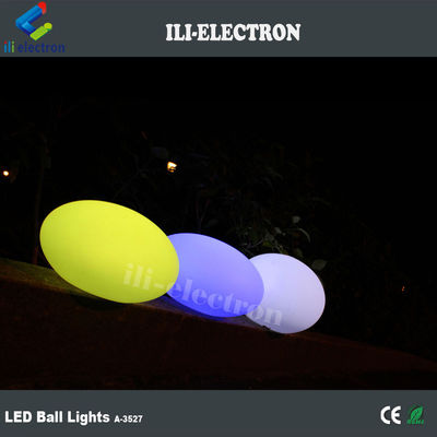 sfera luminosa a LED a batteria ricaricabile di plastica