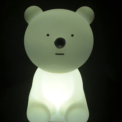 Bella lampada da tavolo a LED a forma di orso per bambini