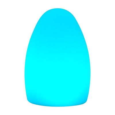Lampada per uova a LED di plastica illuminata variabile di colore