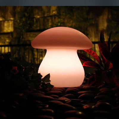 Lampada a LED a fungo di plastica moderna
