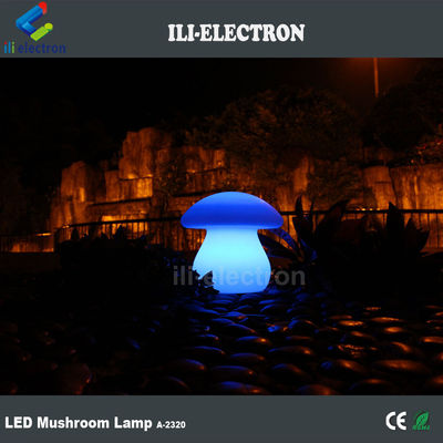 Lampada a LED a fungo di plastica moderna