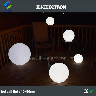 all'aperto con luce a sfera magica a led in plastica