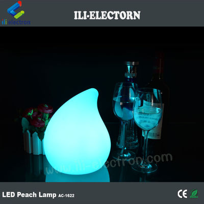 Decorazione di festa lampadine a led artigianali in plastica multicolore
