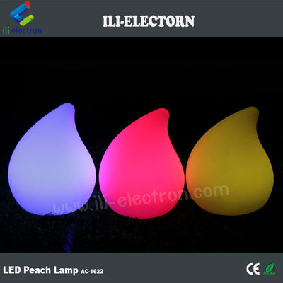 Decorazione di festa lampadine a led artigianali in plastica multicolore