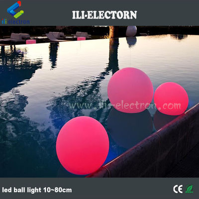 Plastico esterno a prova d'acqua illuminato LED Ball 20,25,30,35,40,5060 cm