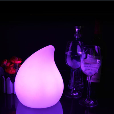 lampada da tavolo a forma di pesche colorata di plastica