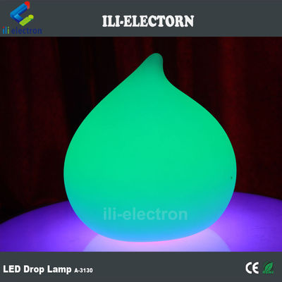 lampadine a goccia di plastica illuminate a cambiamento di colore in vendita