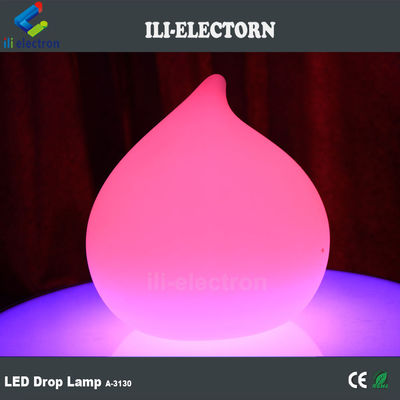 lampadine a goccia di plastica illuminate a cambiamento di colore in vendita