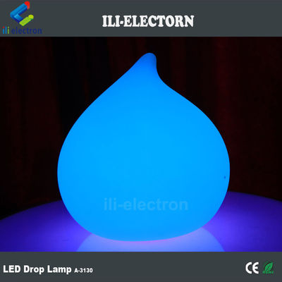 lampadine a goccia di plastica illuminate a cambiamento di colore in vendita