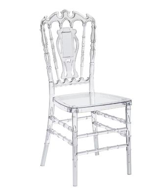 Sedile da banchetto in acrilico nordico - Sedile da matrimonio in cristallo di plastica trasparente - Sedile da pranzo in acrilico