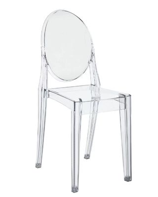 Sedile da banchetto in acrilico nordico - Sedile da matrimonio in cristallo di plastica trasparente - Sedile da pranzo in acrilico