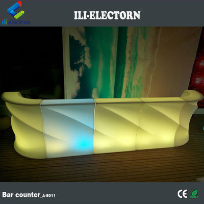 nuovo set di bar illuminati a led portatile commerciale in plastica PE multicolore