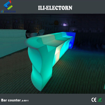 nuovo set di bar illuminati a led portatile commerciale in plastica PE multicolore