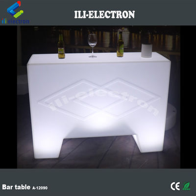 Bar angolare a LED in plastica a comando remoto
