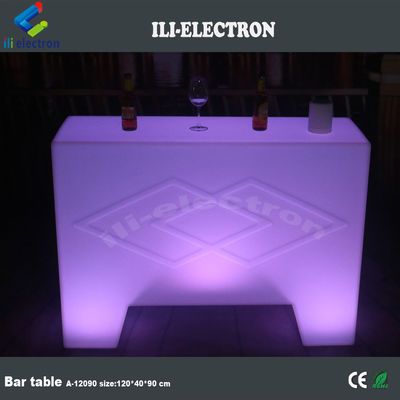 Bar angolare a LED in plastica a comando remoto