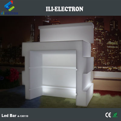 Tavola a barra mobile in plastica a LED 16 colori resistente all'acqua