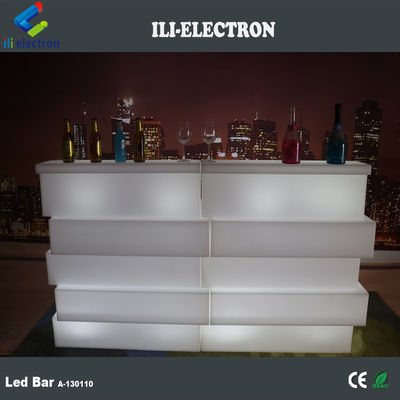 Tavola a barra mobile in plastica a LED 16 colori resistente all'acqua
