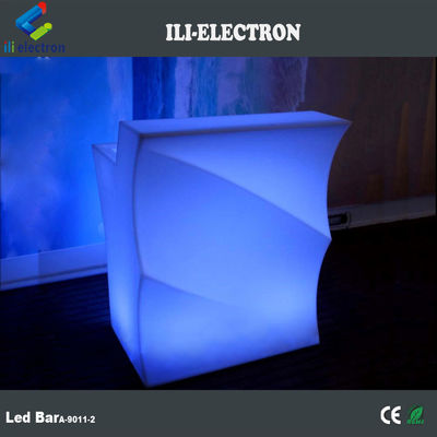 Forma d' onda LED luminoso Bar Contatore, Tavolo da bar all' esterno a luce resistente all' acqua