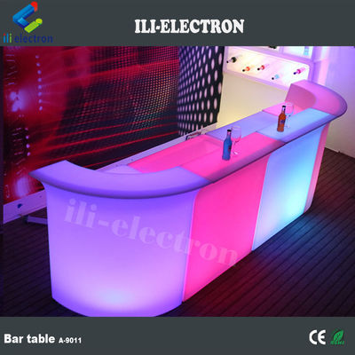 tavolo da cocktail luminoso / bancone da cocktail mobile glow/ bar da cocktail portatile led