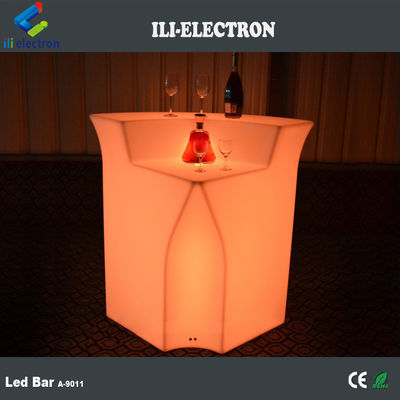 tavolo da cocktail luminoso / bancone da cocktail mobile glow/ bar da cocktail portatile led