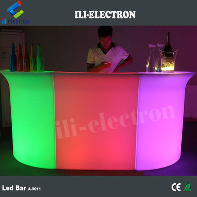 mobili per eventi commerciali tavoli da bar luminosi