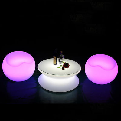 Arredamento per salotto in plastica commerciale a LED stile moderno per eventi