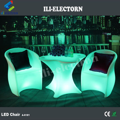 Mobili a luce a LED set di mobili da giardino a fiori