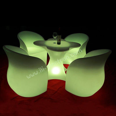 Arredamento a luce a LED set da tavolo da bar di vino a fiori a led