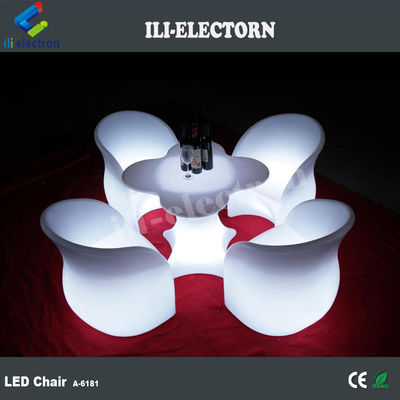 Arredamento a luce a LED set da tavolo da bar di vino a fiori a led