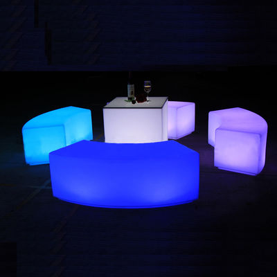sedile da tavolo di poker elettronico tavolo luminoso set di mobili a LED