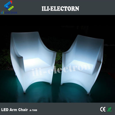 100% PE Divano di plastica ricaricabile RGB illuminato a led