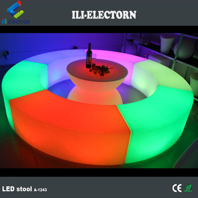 Mobili a led ricaricabili a cambio di colore sedute a led curve