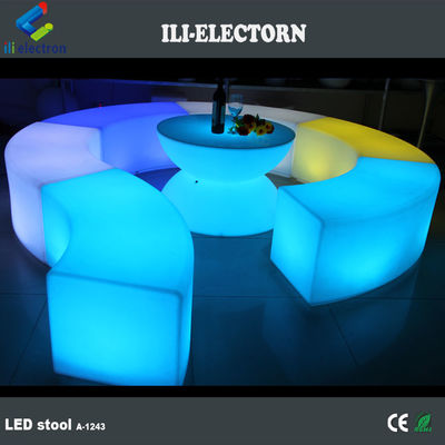 Mobili a led ricaricabili a cambio di colore sedute a led curve