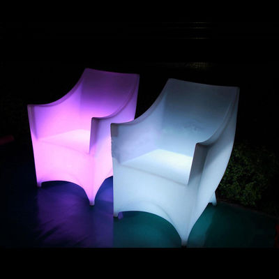 Poltrone per mobili illuminato a LED in PE con batteria al litio ricaricabile