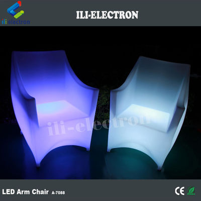 Poltrone per mobili illuminato a LED in PE con batteria al litio ricaricabile