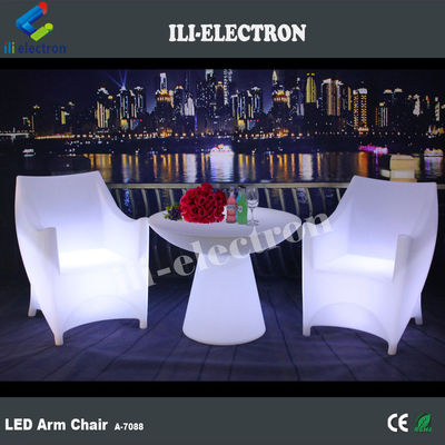 Poltrone per mobili illuminato a LED in PE con batteria al litio ricaricabile