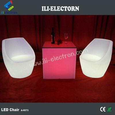poltrona da festa portatile ricaricabile illuminata a LED multicolore