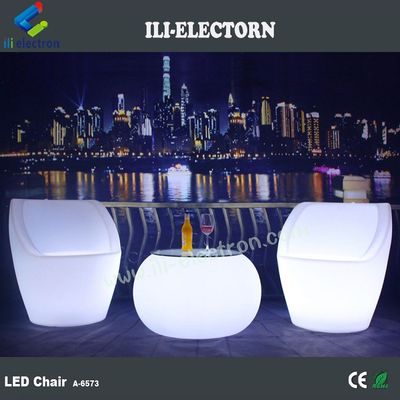 poltrona da festa portatile ricaricabile illuminata a LED multicolore