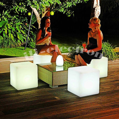 Luce all' esterno a LED Scaffale cubo colorato impermeabile per foyer e decorazione del patio