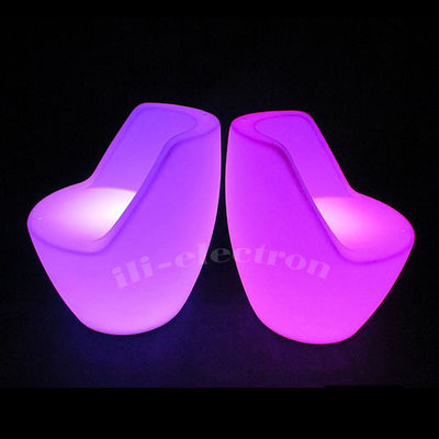 Sedie per mobili a luce a LED ricaricabili impermeabili per eventi e night club