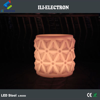Funny Plastic LED Glow Mobili, LED illuminare sedie per l' asilo.
