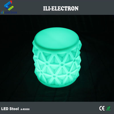 Funny Plastic LED Glow Mobili, LED illuminare sedie per l' asilo.