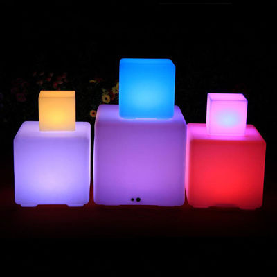 Festa di club usata luce di plastica a led cubo
